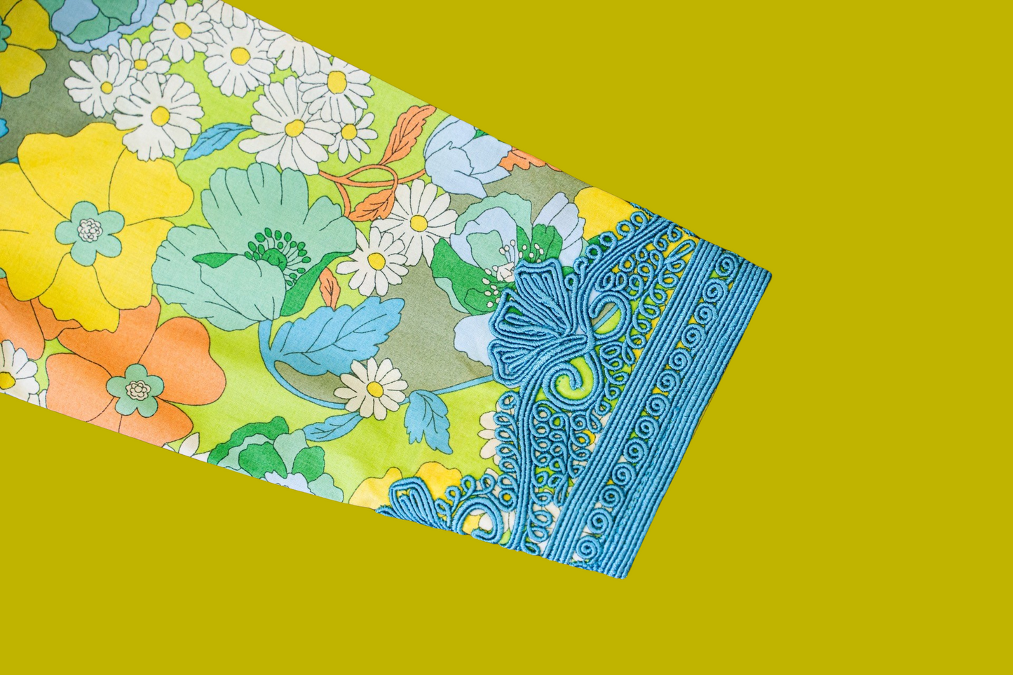 Yellow & Green Floral