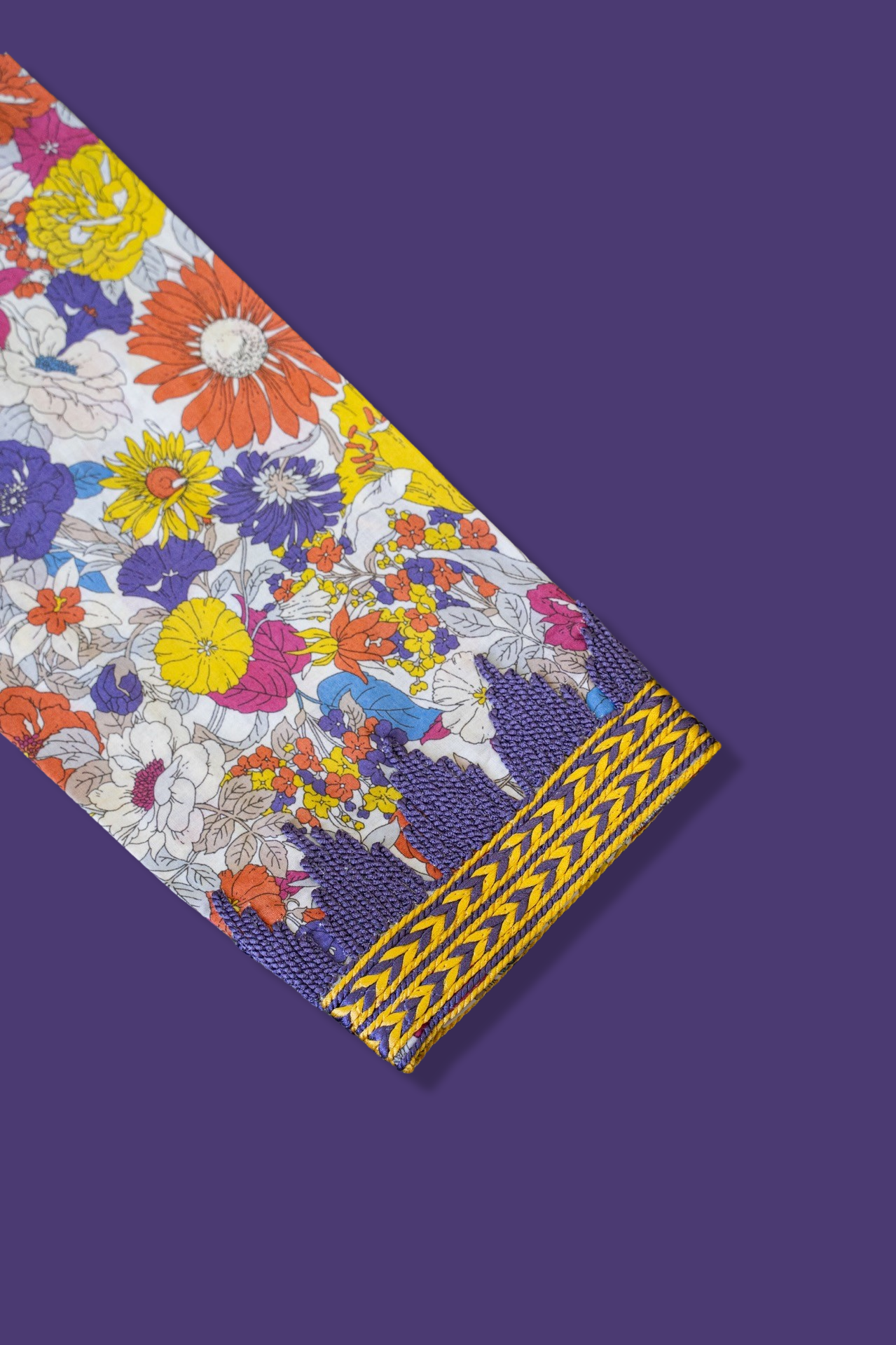 Purple & Yellow floral