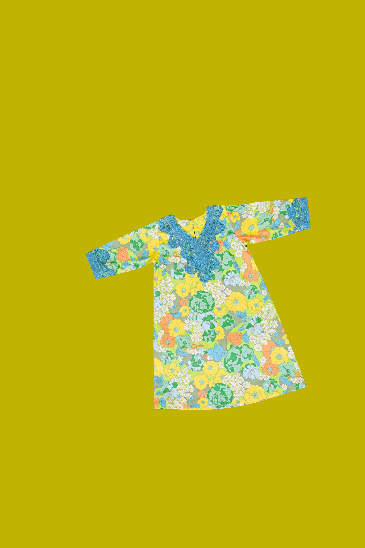 Yellow & Green Floral