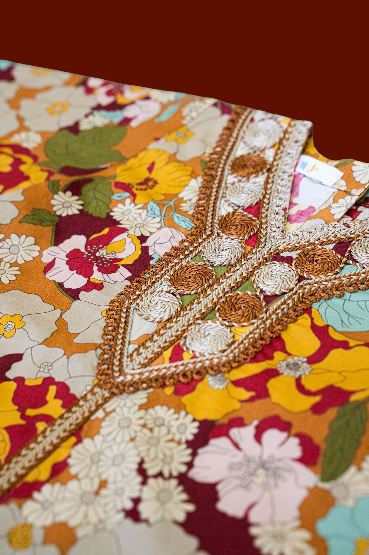 Red & Orang Floral