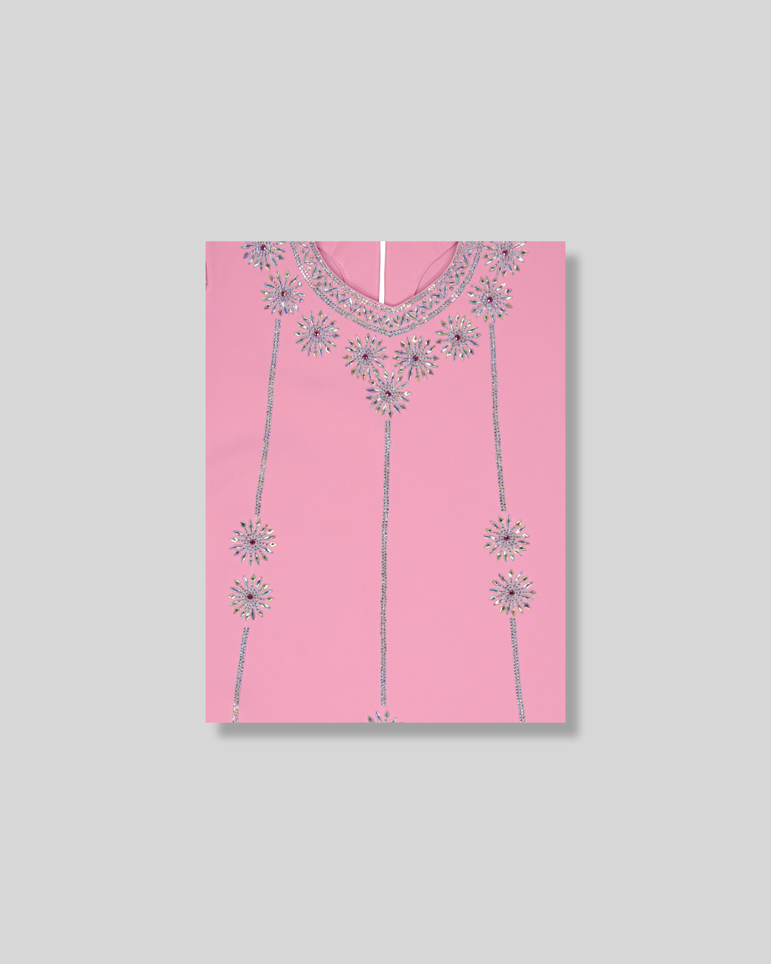 Pink With Crystal